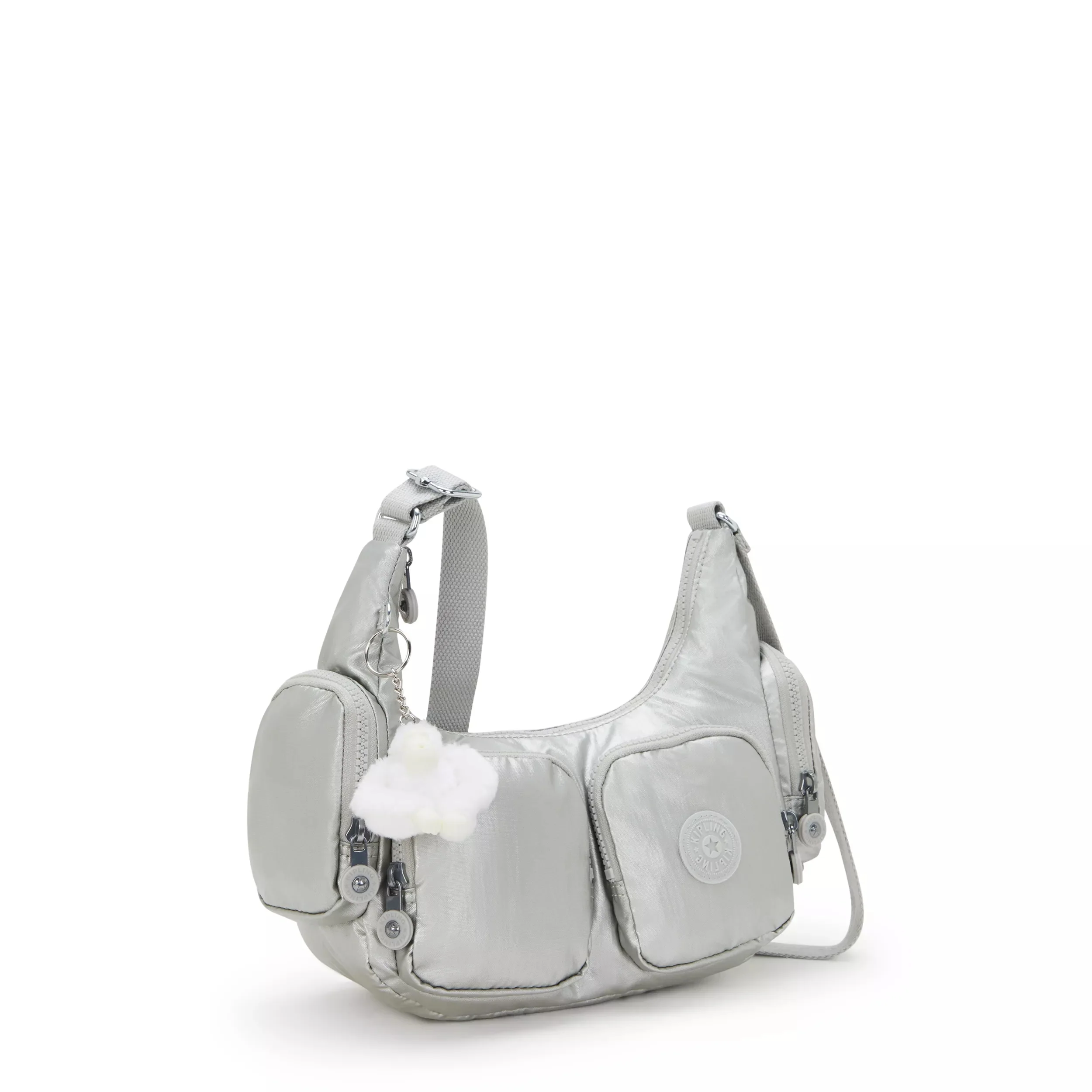 Rikka Small Metallic Crossbody Bag - Image 5