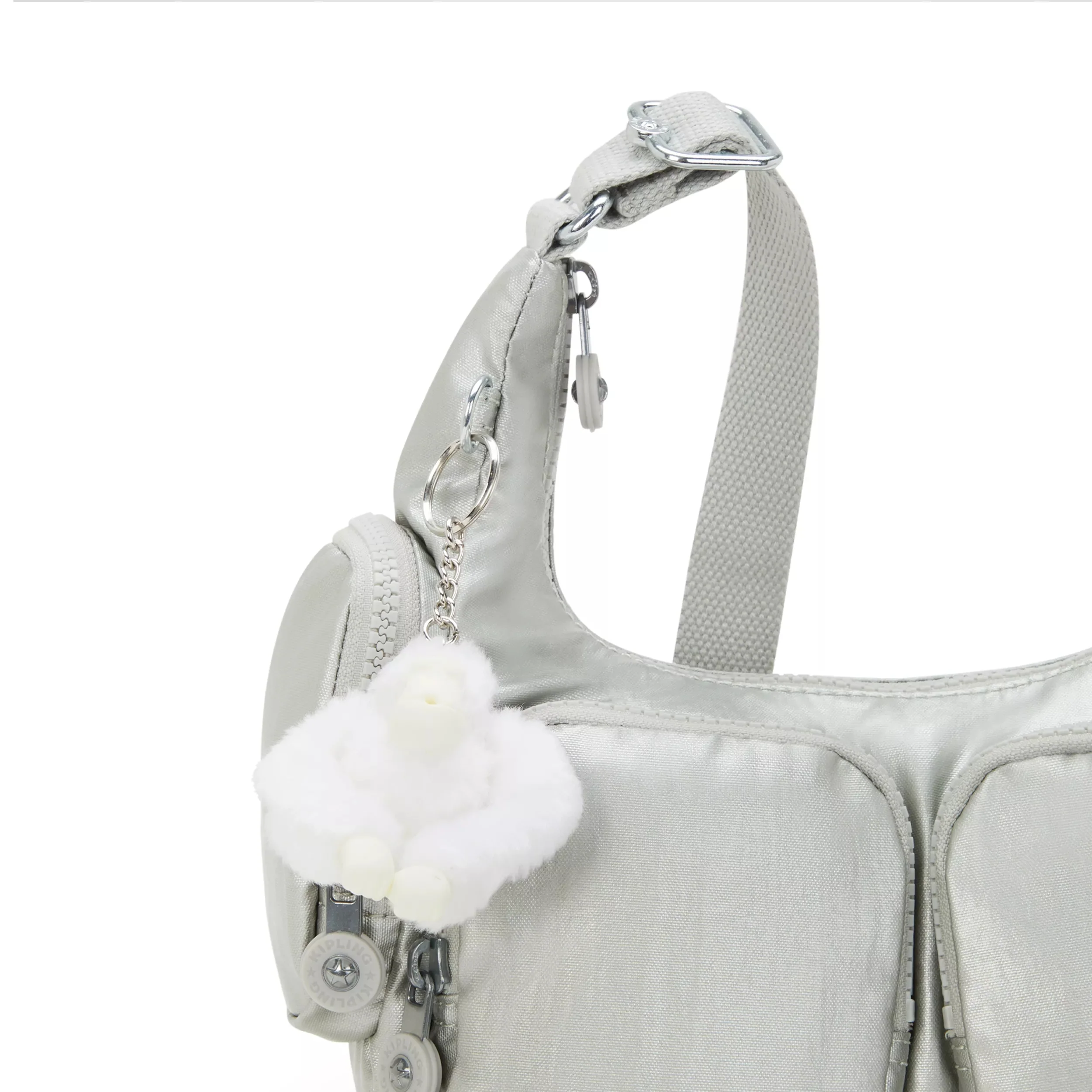 Rikka Small Metallic Crossbody Bag - Image 6