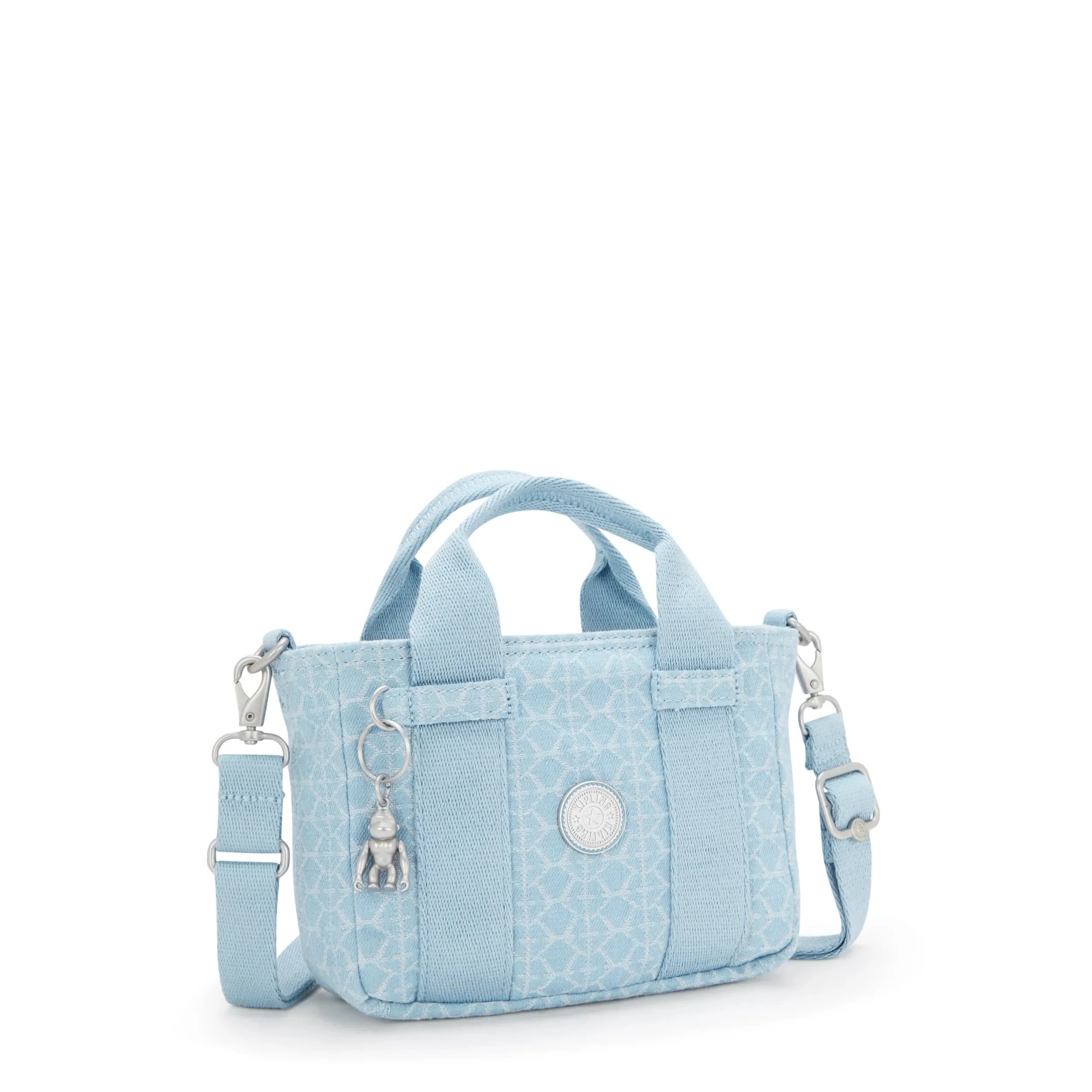Ritta Mini Printed Denim Shoulder Bag - Image 5