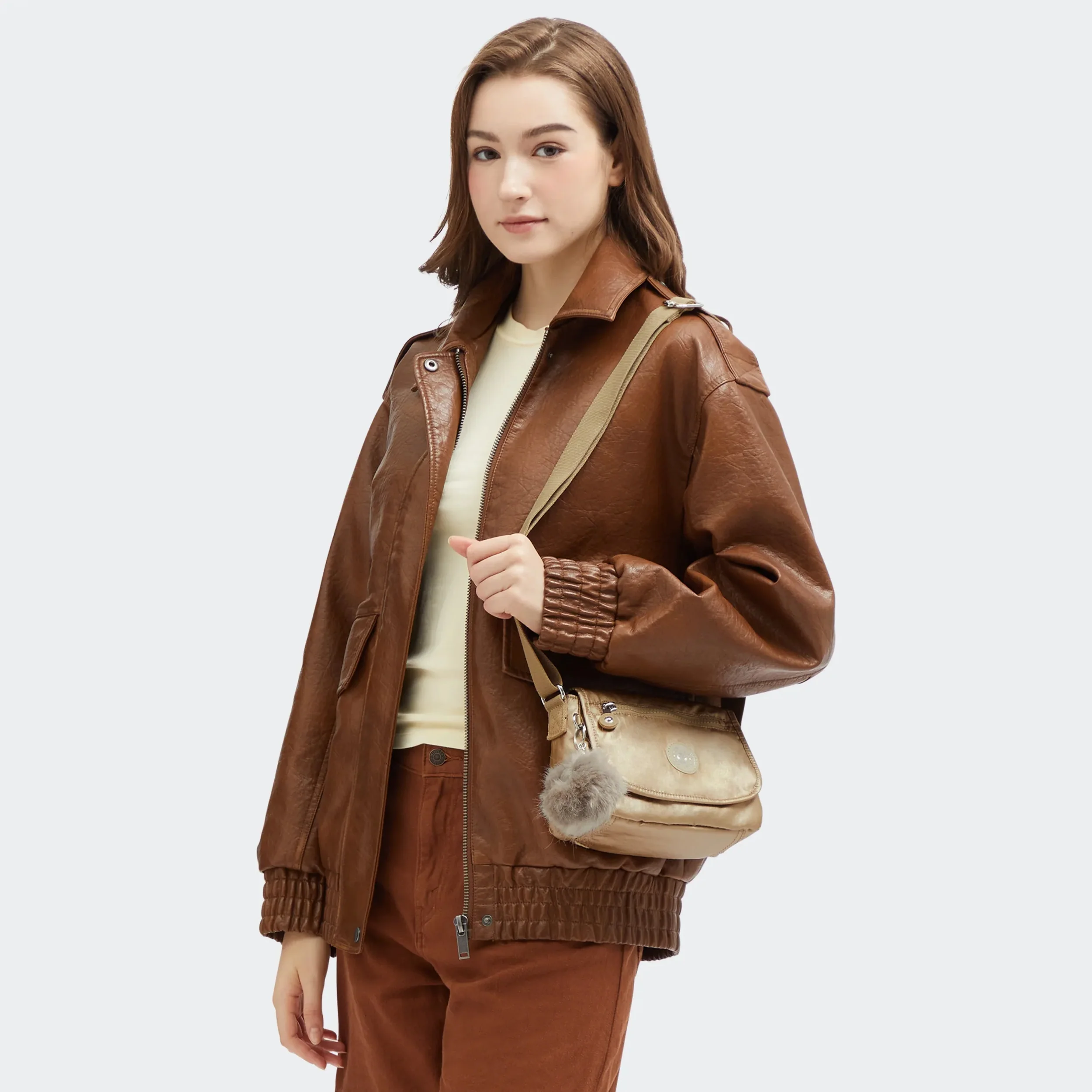 Sabian Metallic Crossbody Mini Bag - Image 2
