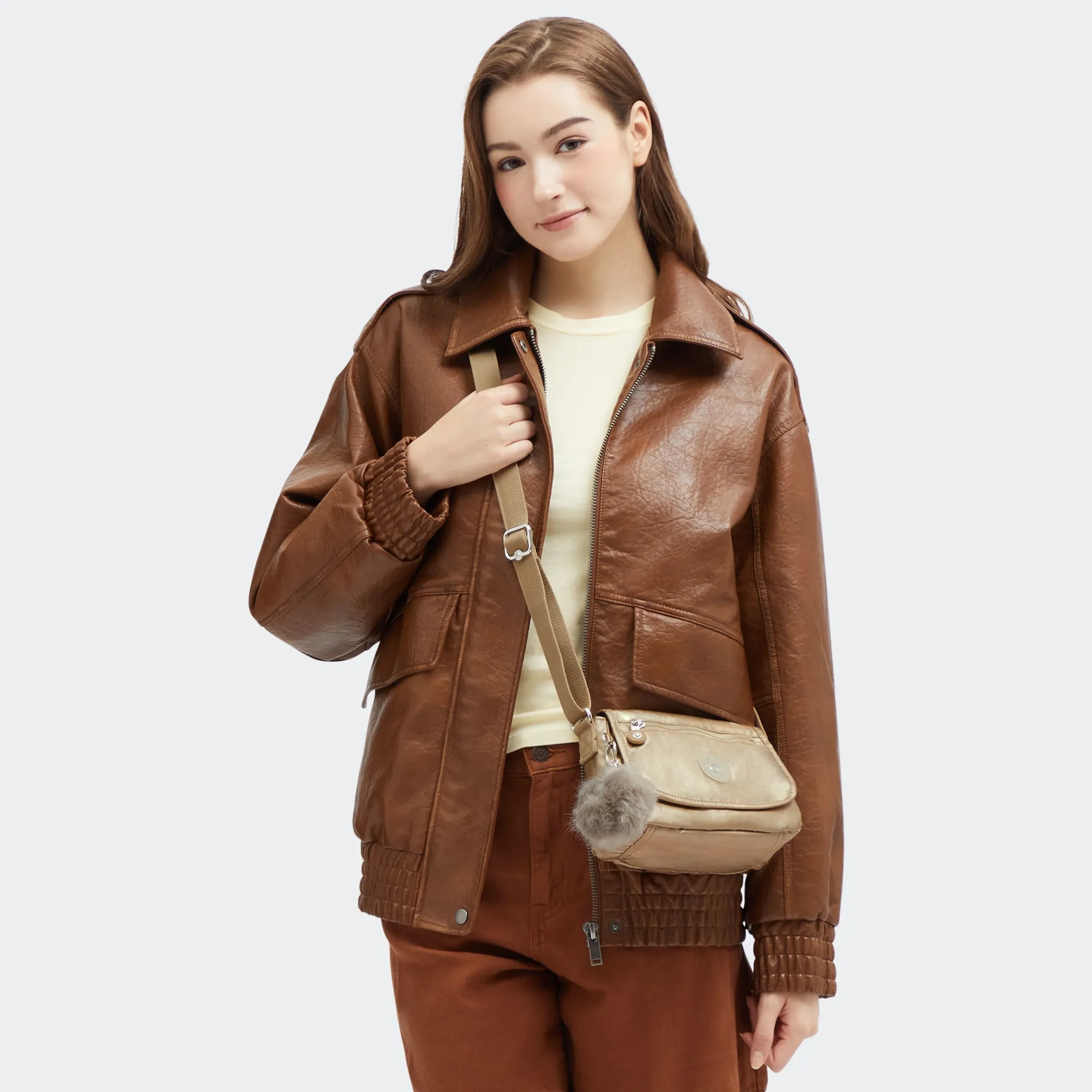 Sabian Metallic Crossbody Mini Bag - Image 7