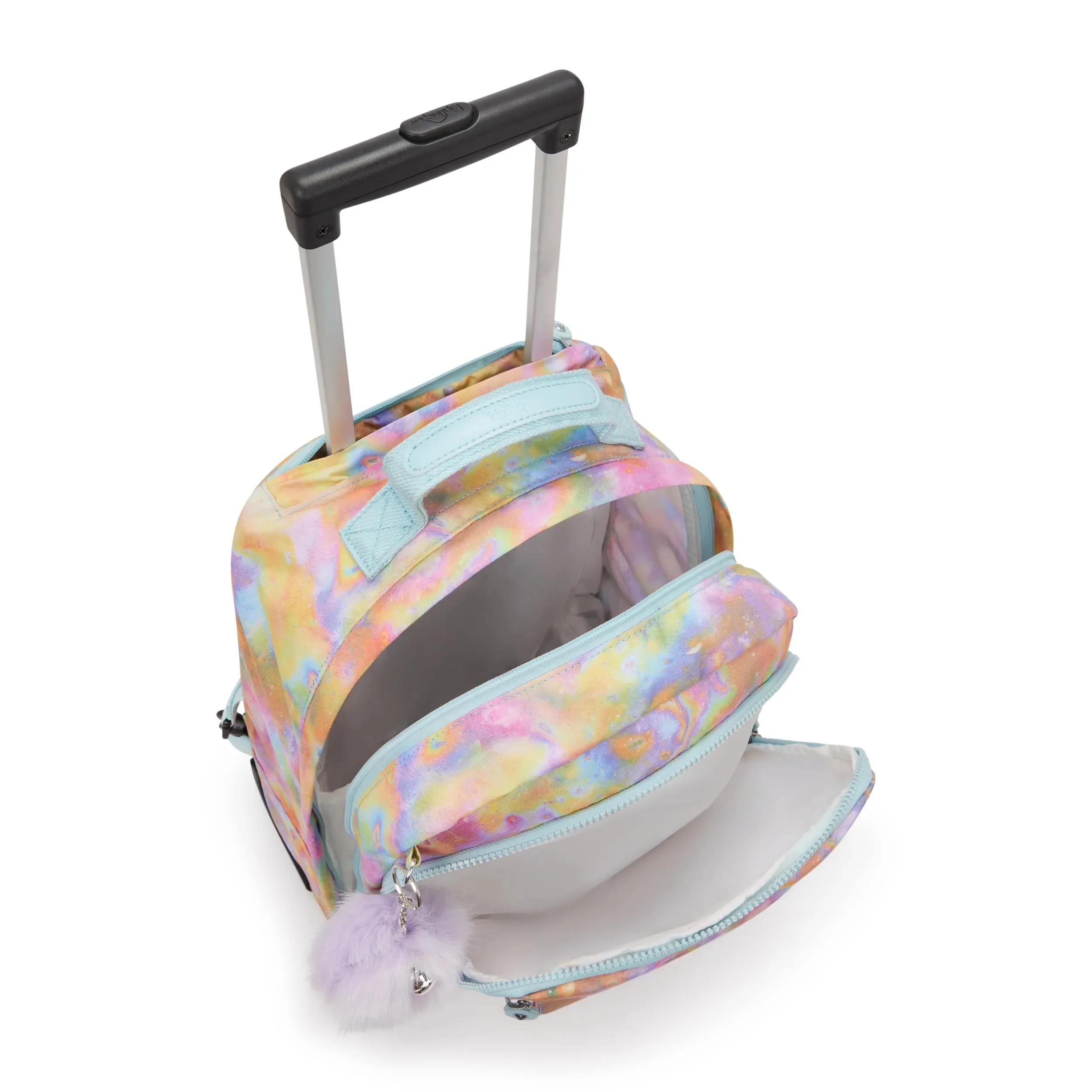 Sanaa Large Printed Rolling Backpack - Image 3