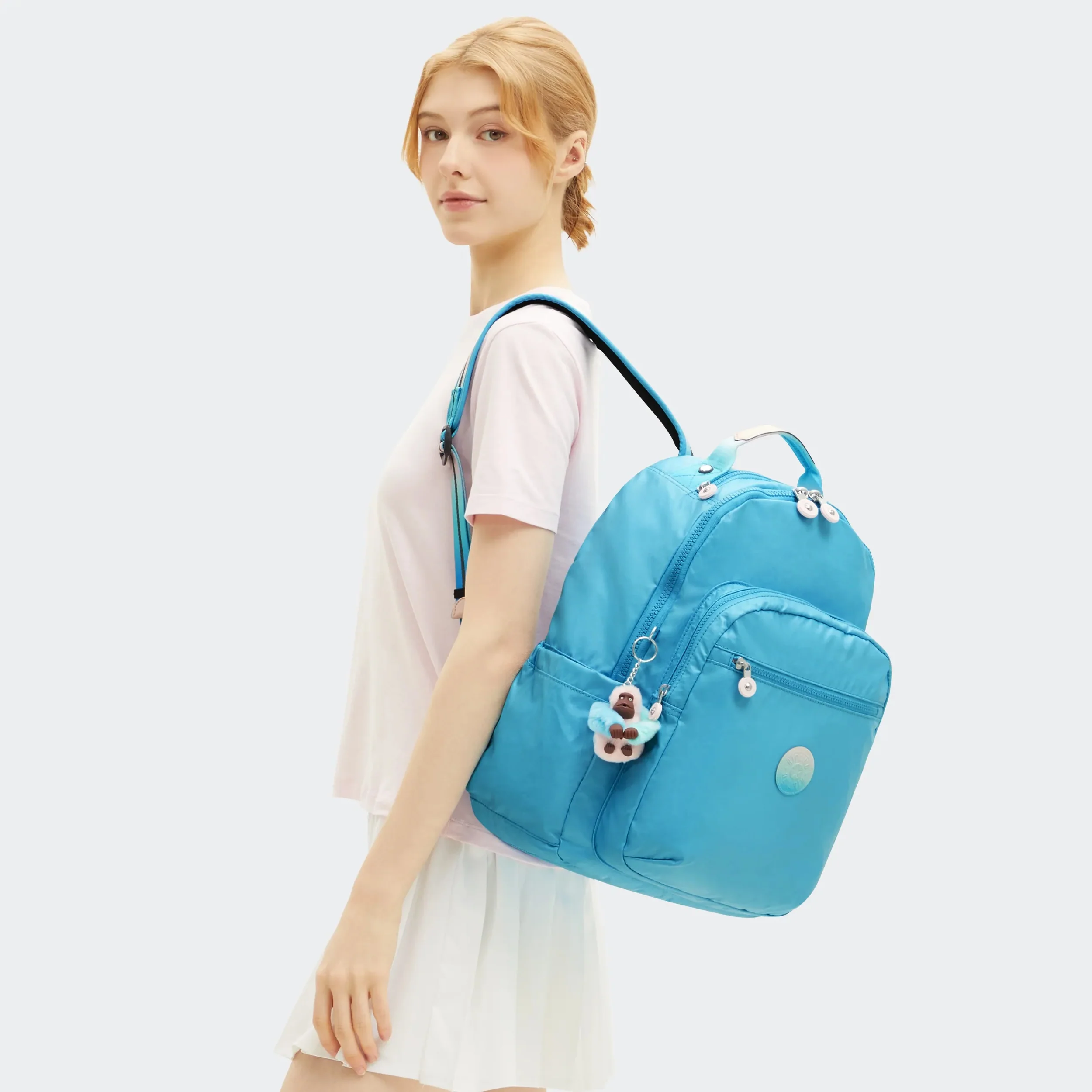 Seoul Large Metallic 15" Laptop Backpack - Image 2