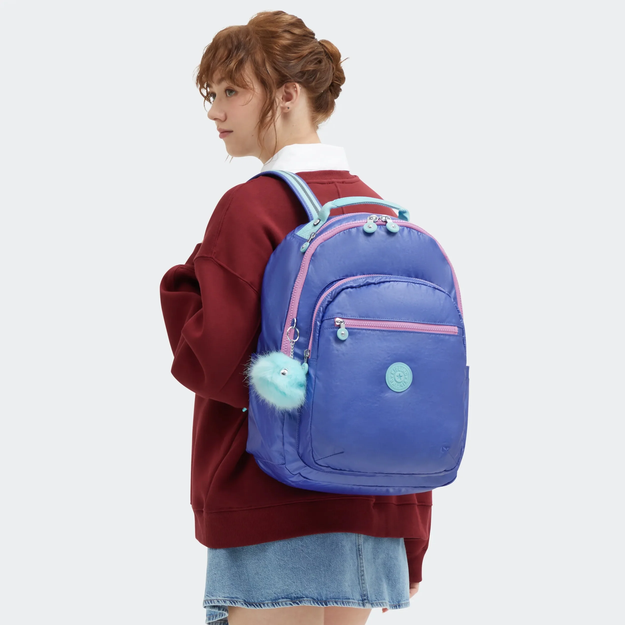 Seoul Large Metallic 15" Laptop Backpack - Image 2
