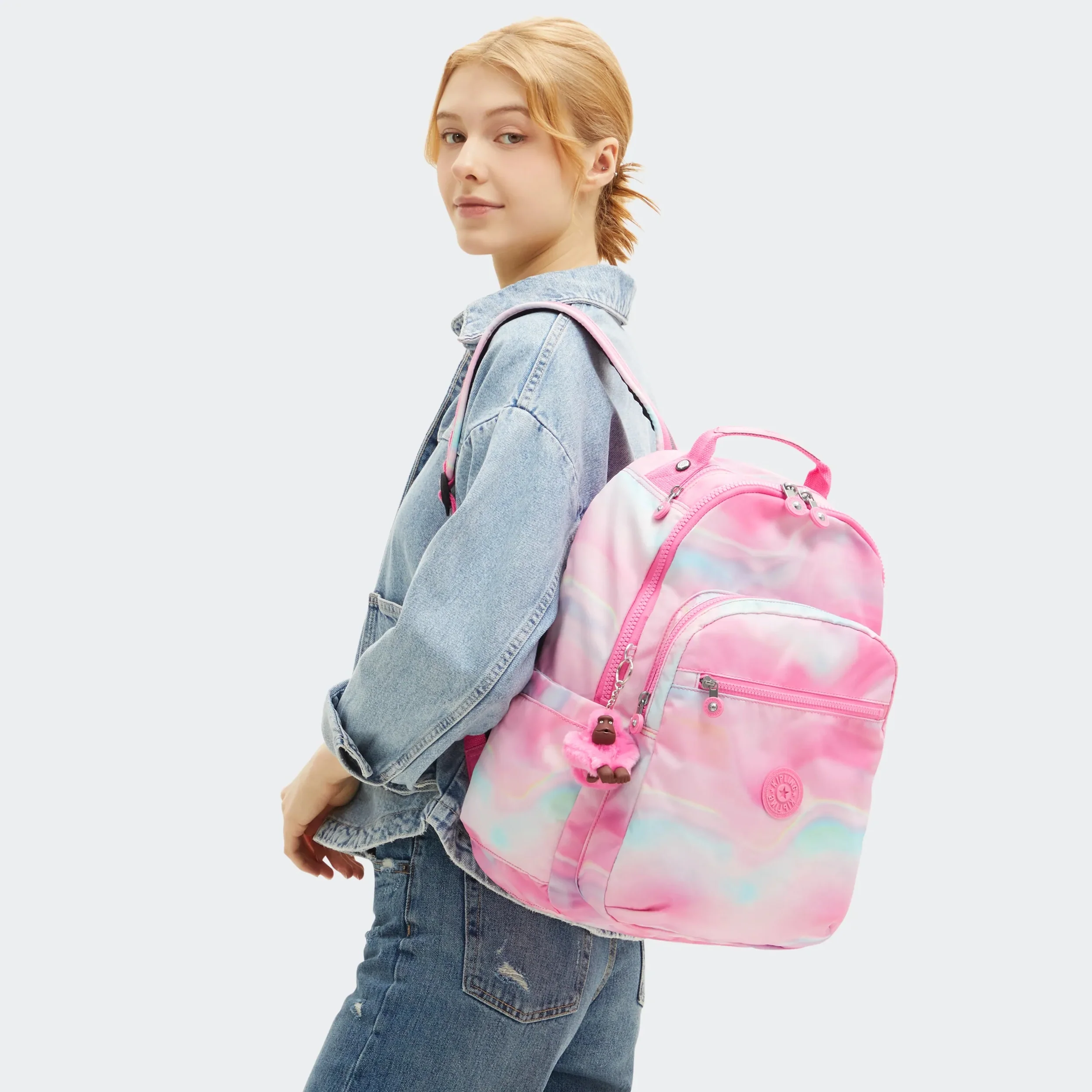 Seoul Large Printed 15" Laptop Backpack - Image 2