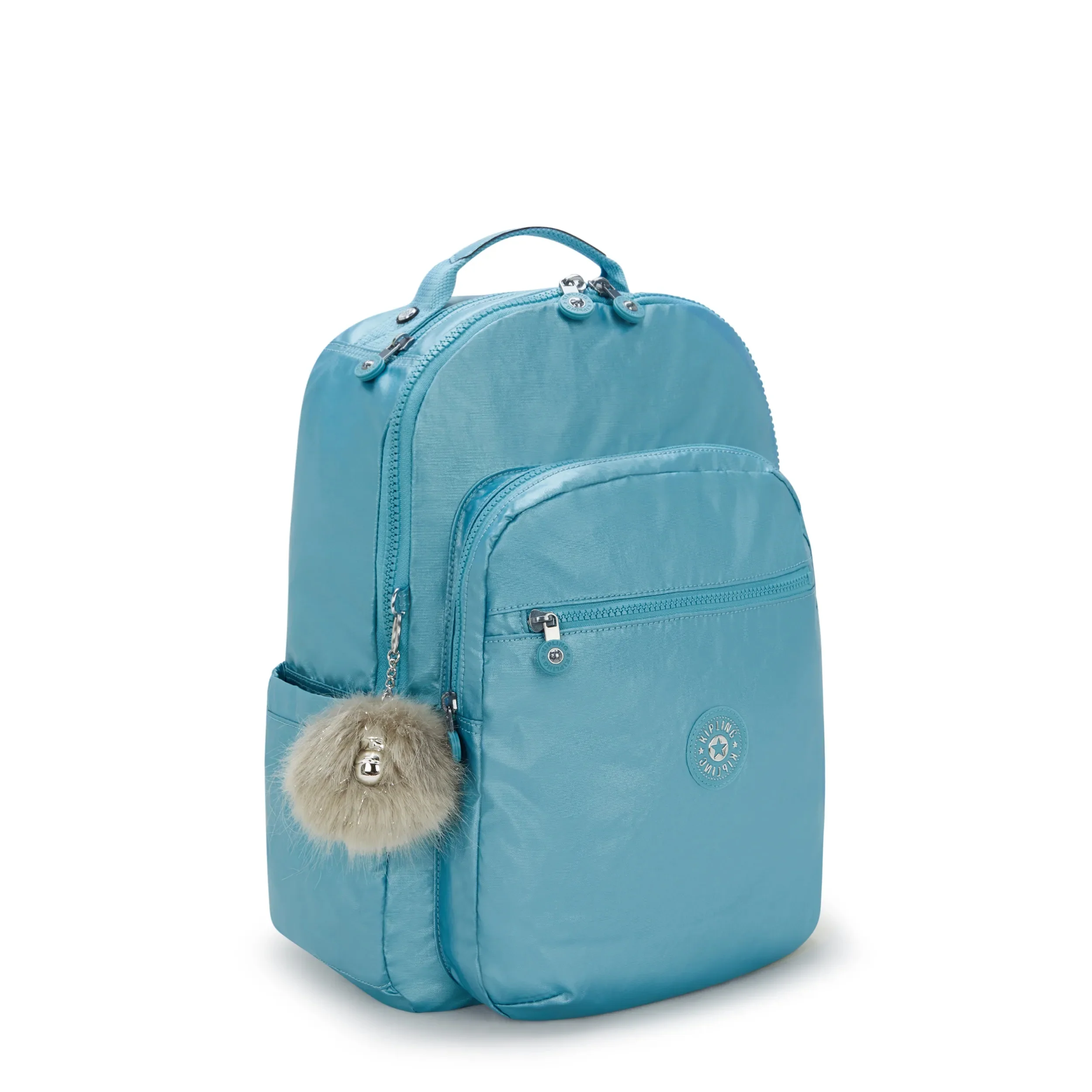 Seoul Large Metallic 15" Laptop Backpack - Image 4