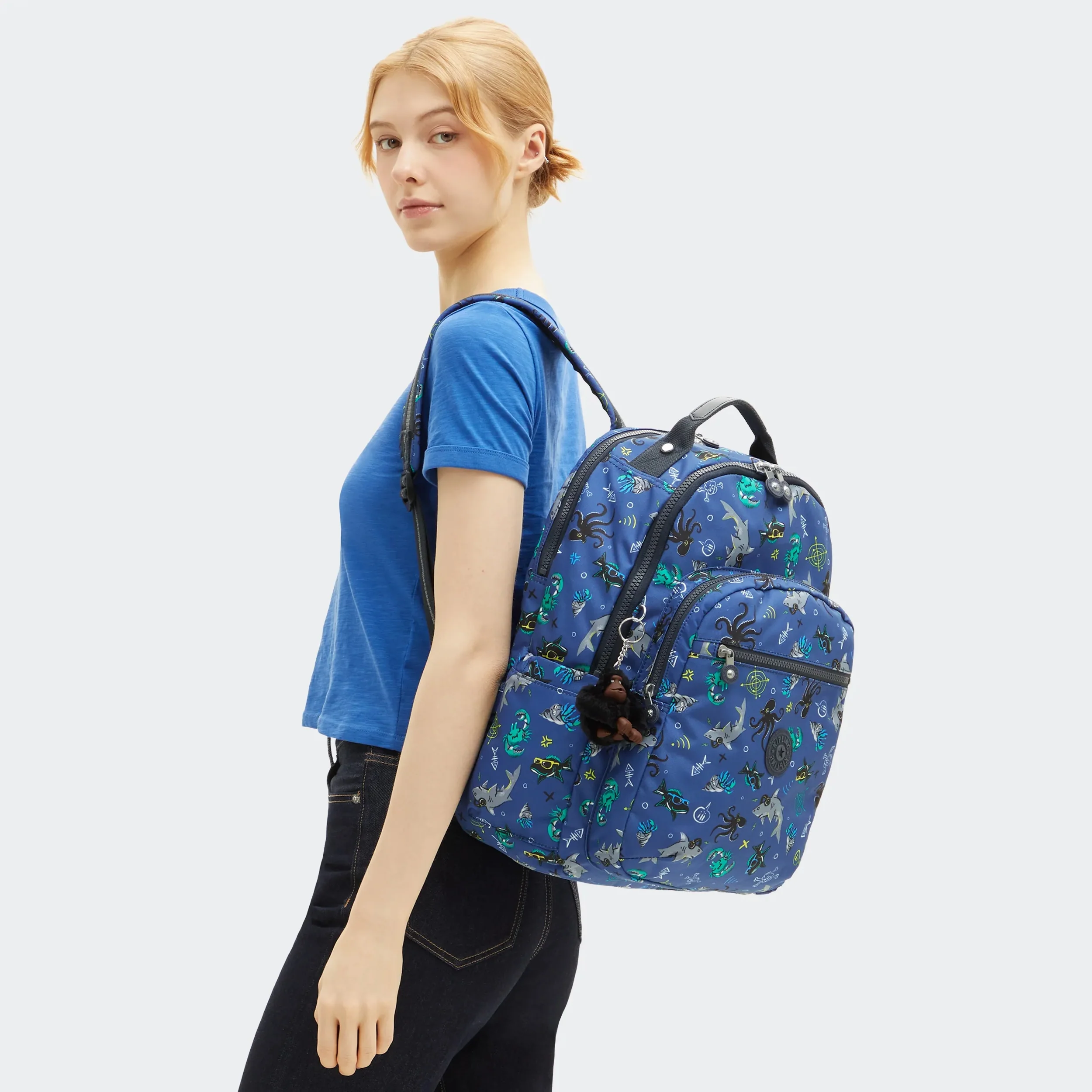 Seoul Lap Printed 15" Laptop Backpack - Image 2