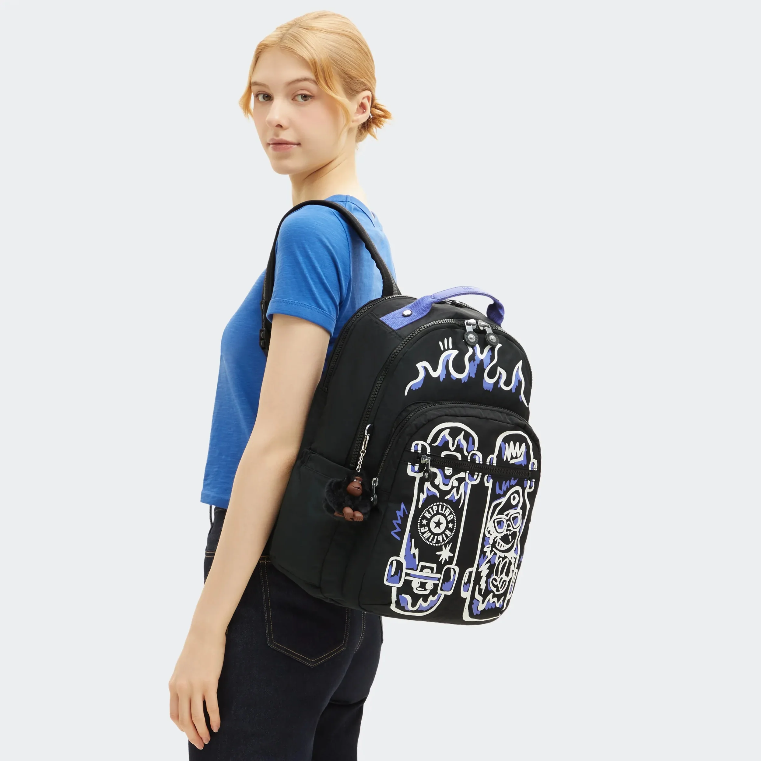 Seoul Lap Printed 15" Laptop Backpack - Image 2