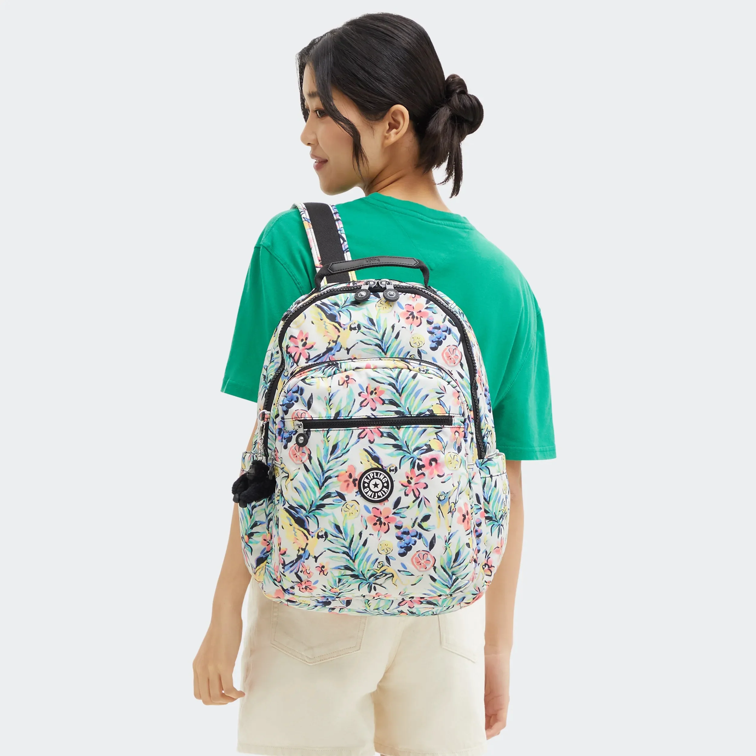 Seoul Large Printed 15" Laptop Backpack - Image 2