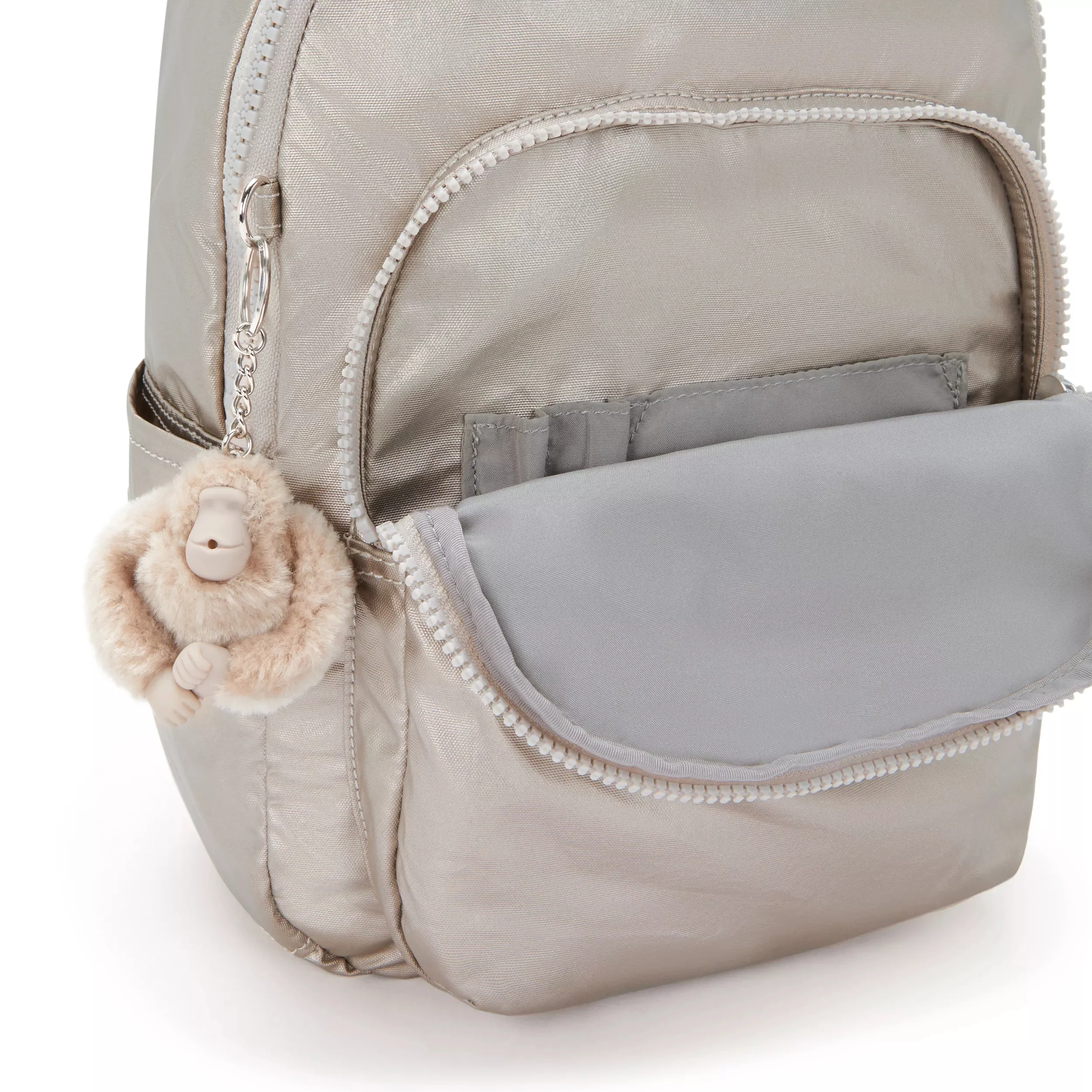 Seoul Small Metallic Tablet Backpack - Image 6