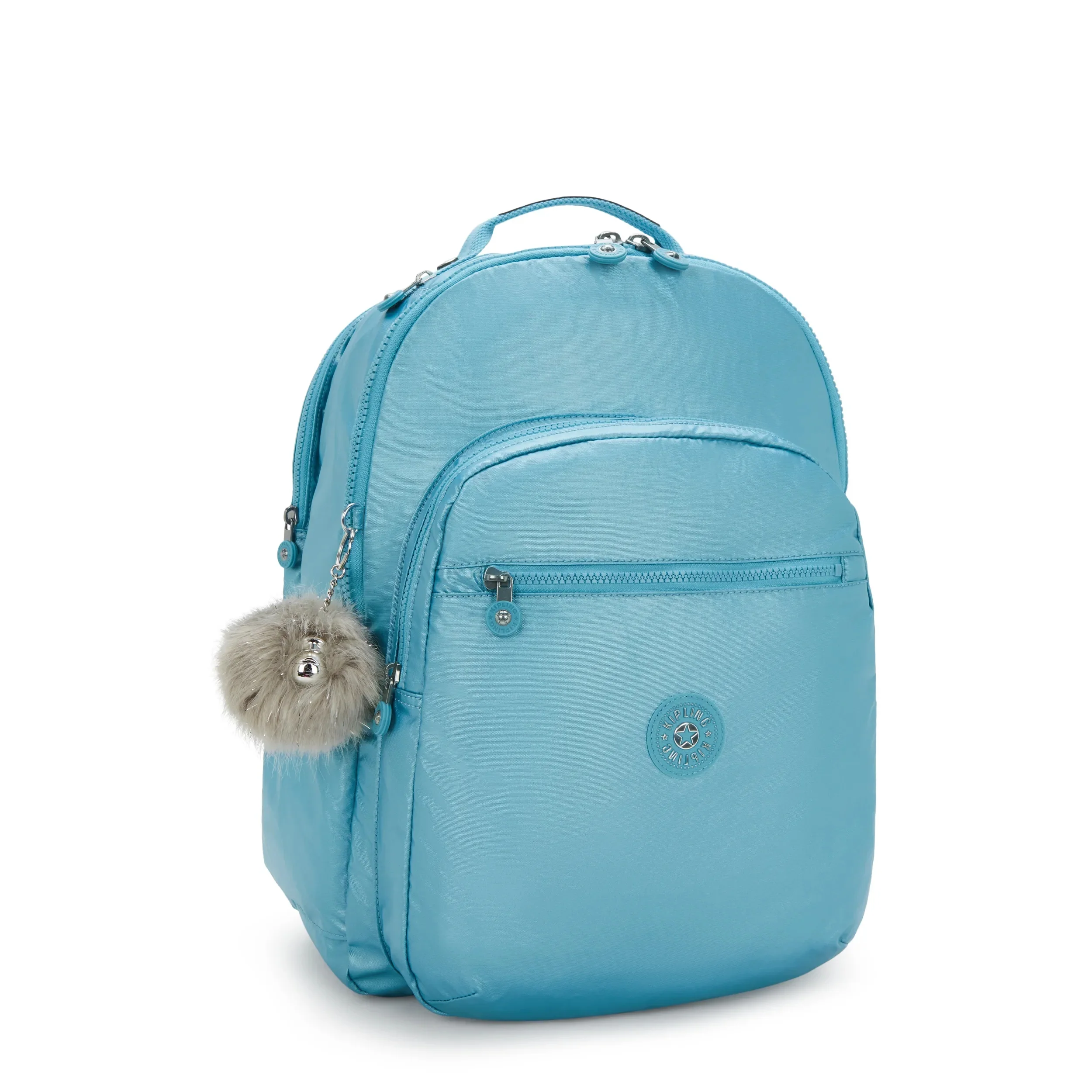Seoul Extra Large Metallic 17" Laptop Backpack - Image 4