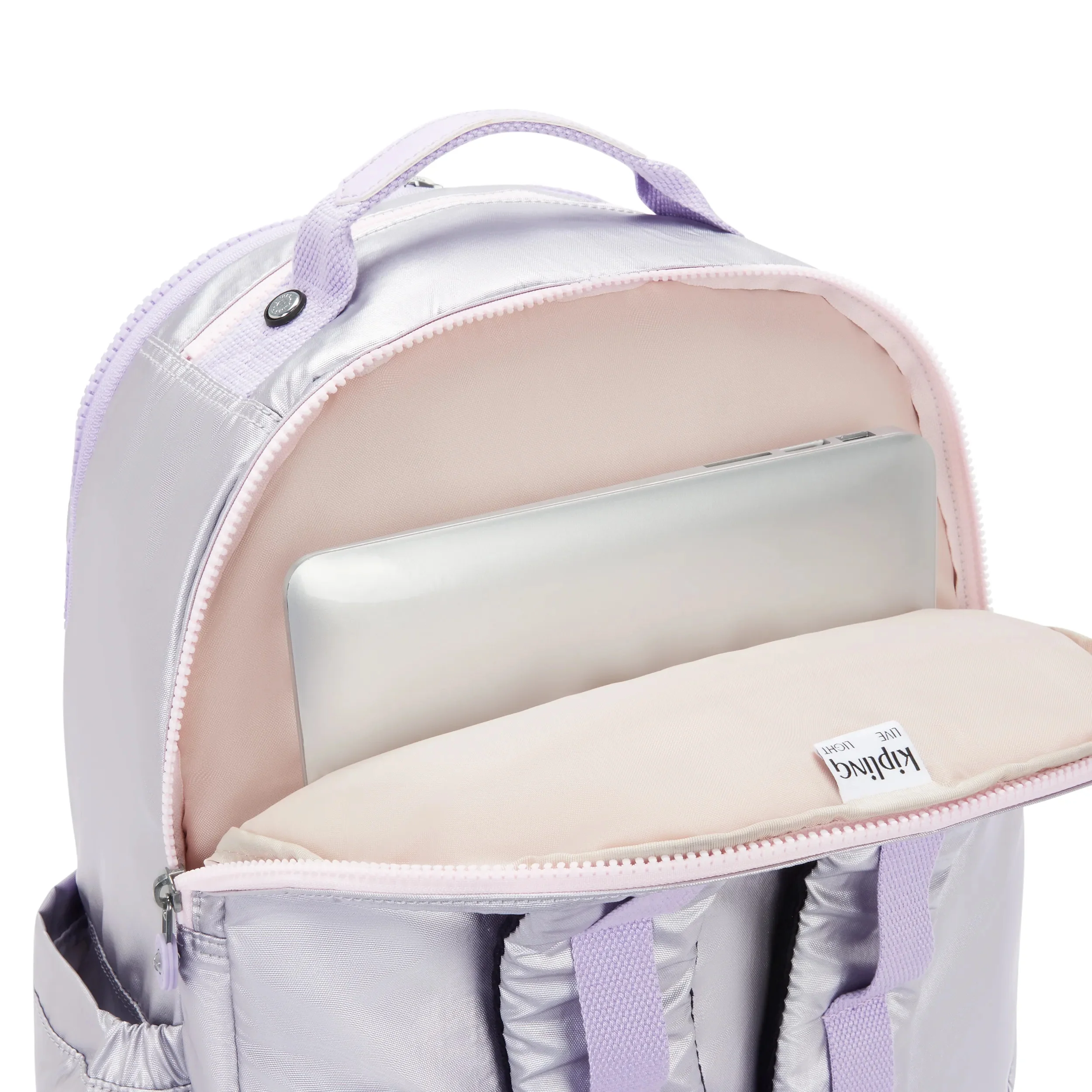 Seoul Extra Large Metallic 17" Laptop Backpack - Image 6