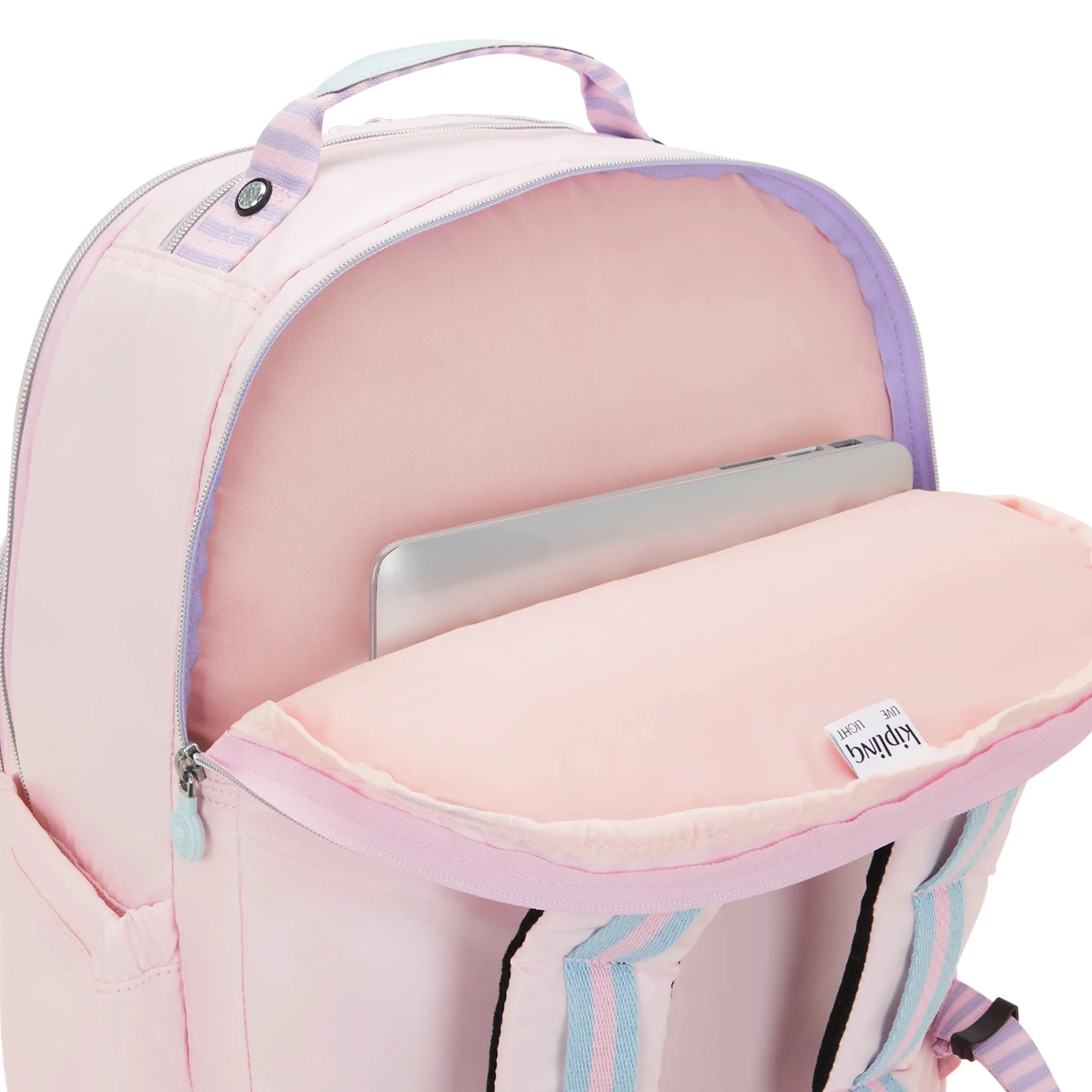 Seoul Extra Large Metallic 17" Laptop Backpack - Image 6