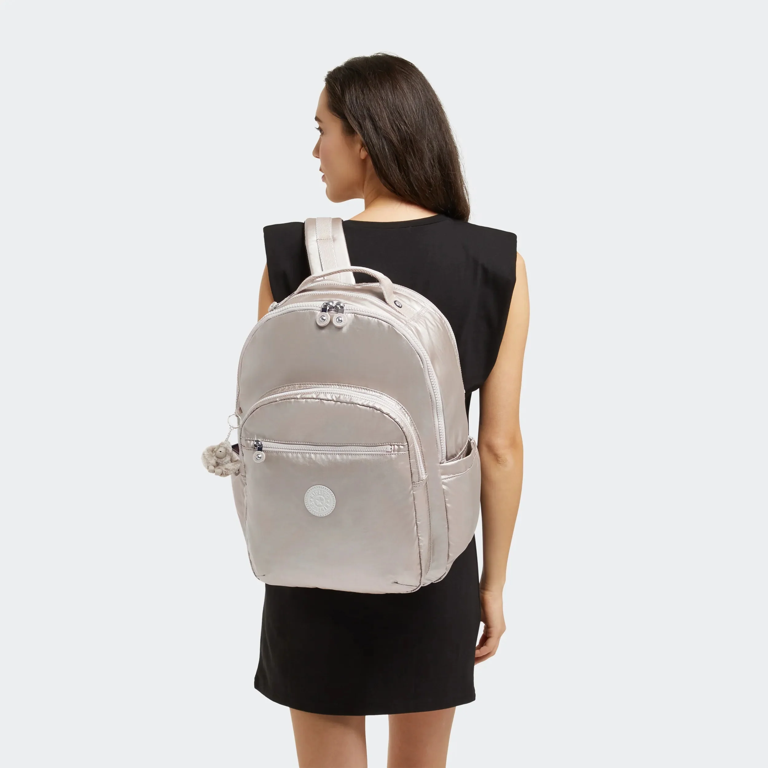 Seoul Extra Large Metallic 17" Laptop Backpack - Image 2