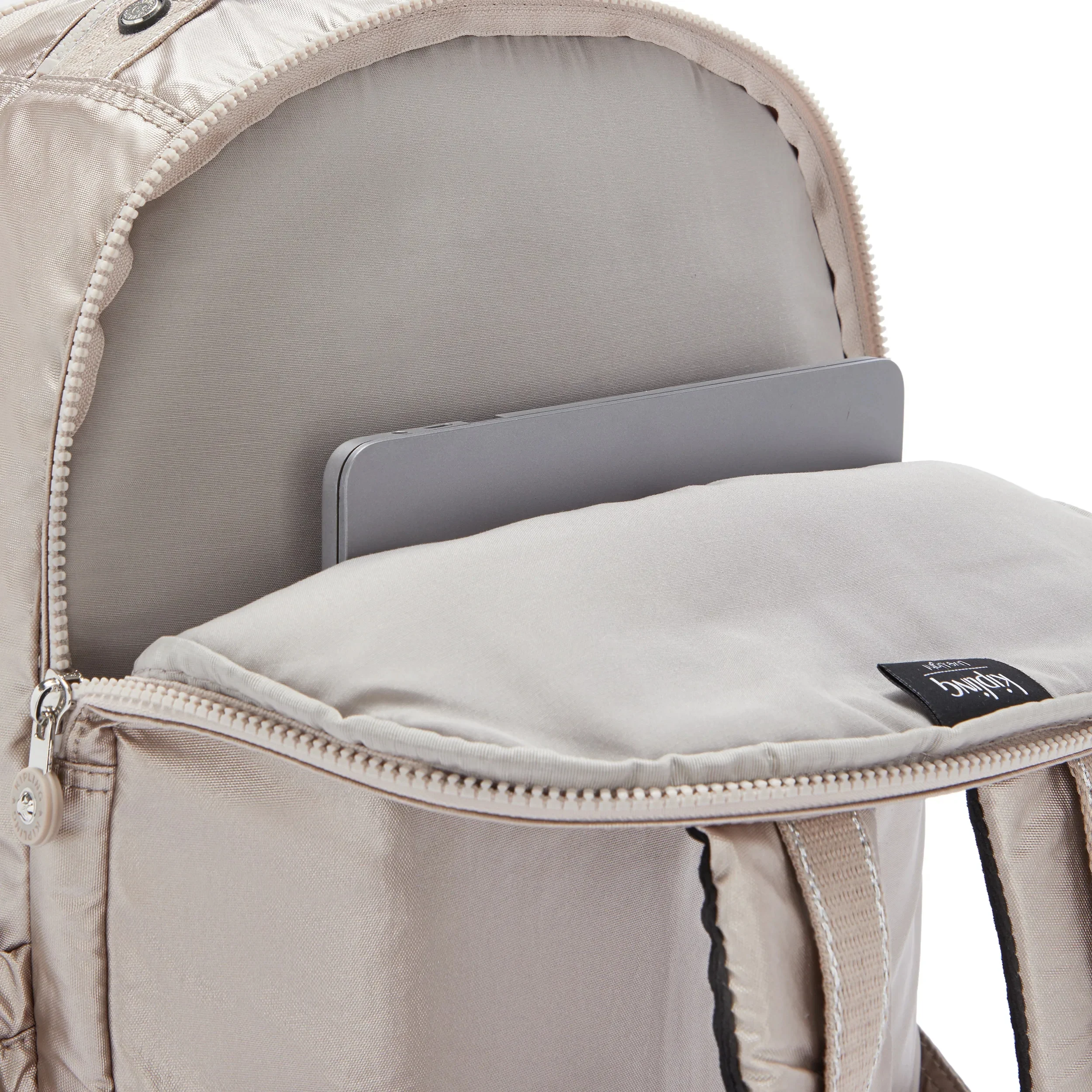 Seoul Extra Large Metallic 17" Laptop Backpack - Image 7
