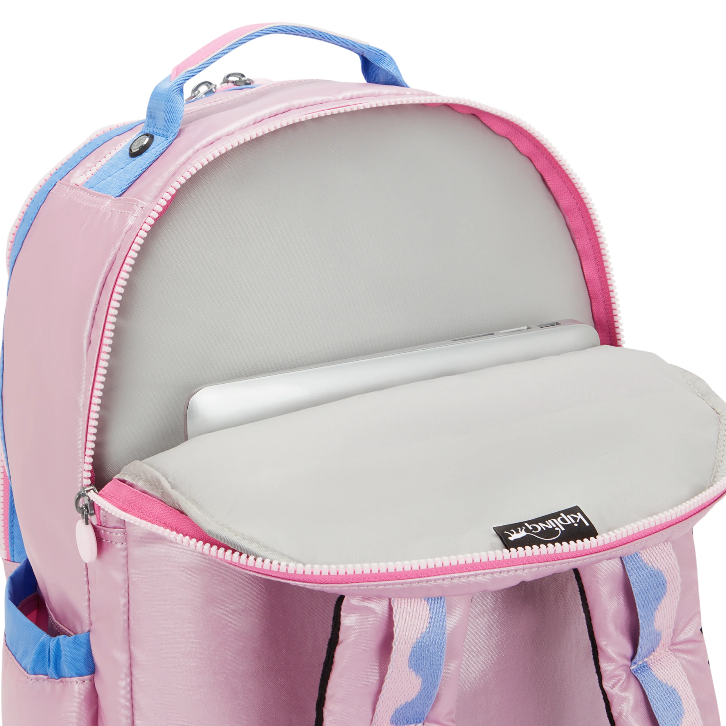 Seoul Extra Large Metallic 17" Laptop Backpack - Image 6