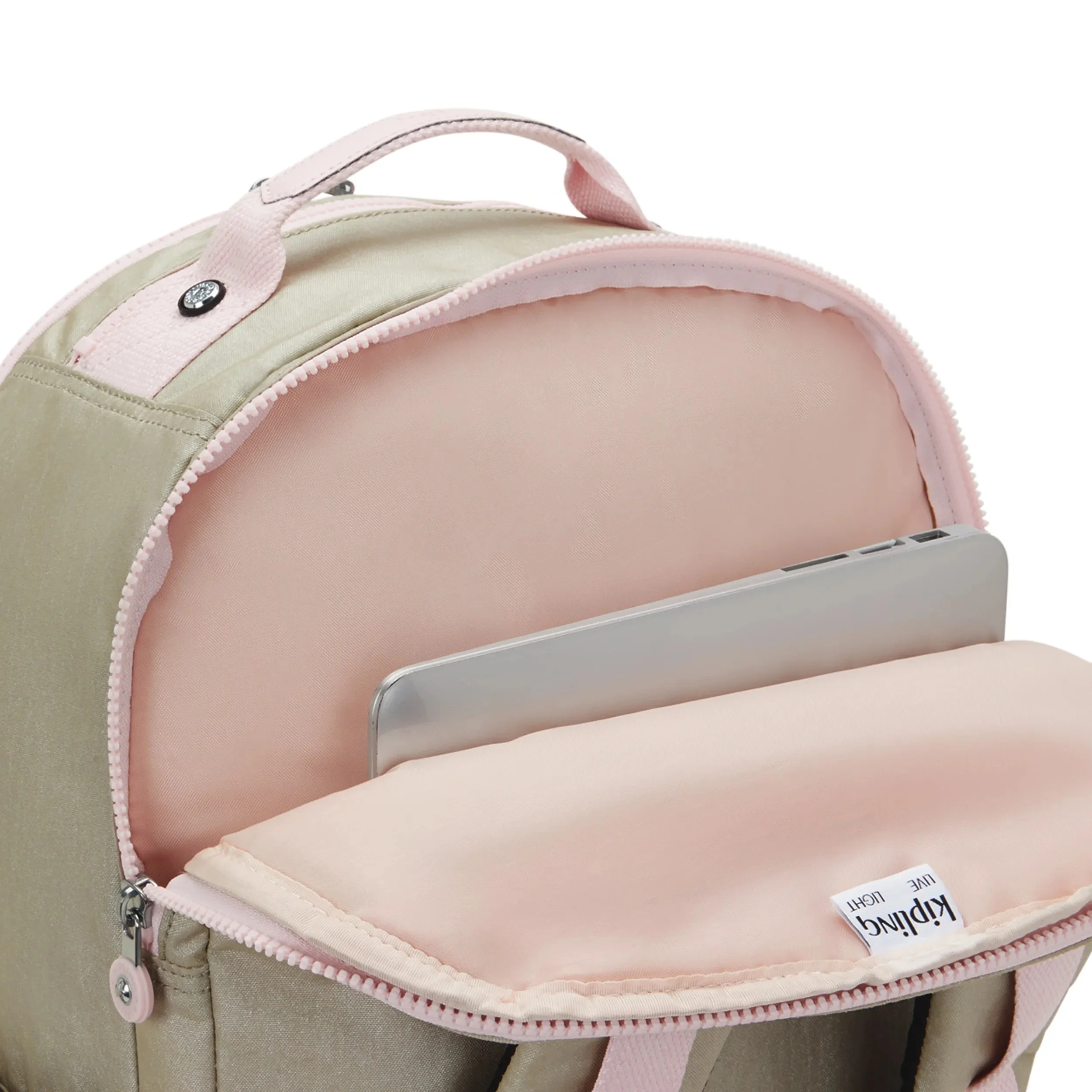 Seoul Extra Large Metallic 17" Laptop Backpack - Image 6