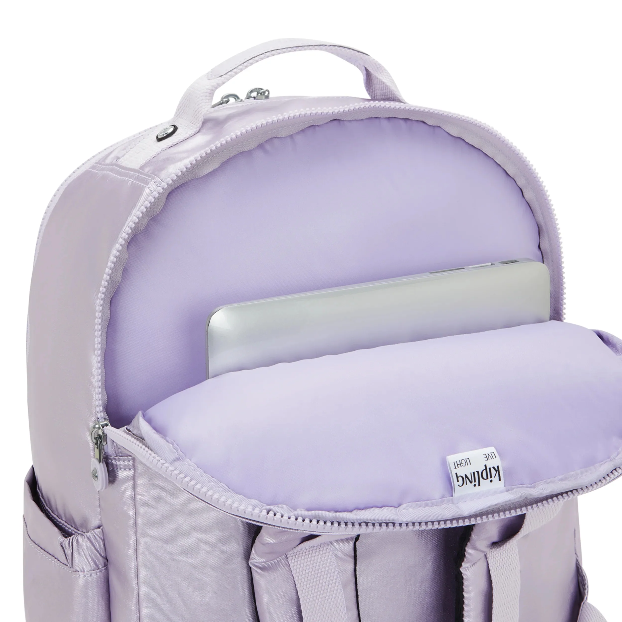 Seoul Extra Large Metallic 17" Laptop Backpack - Image 6