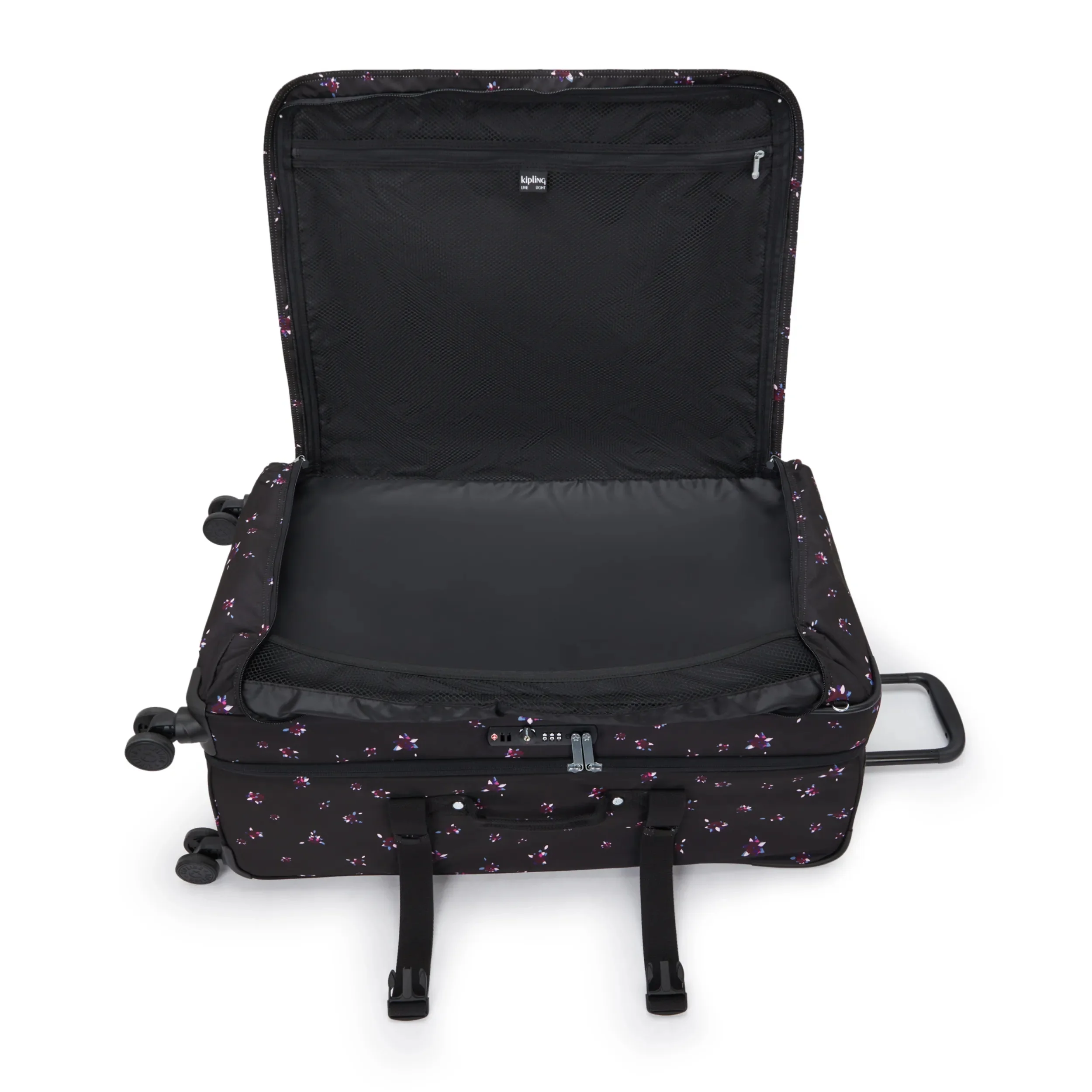 Spontaneous Large Printed Rolling Luggage - Image 8