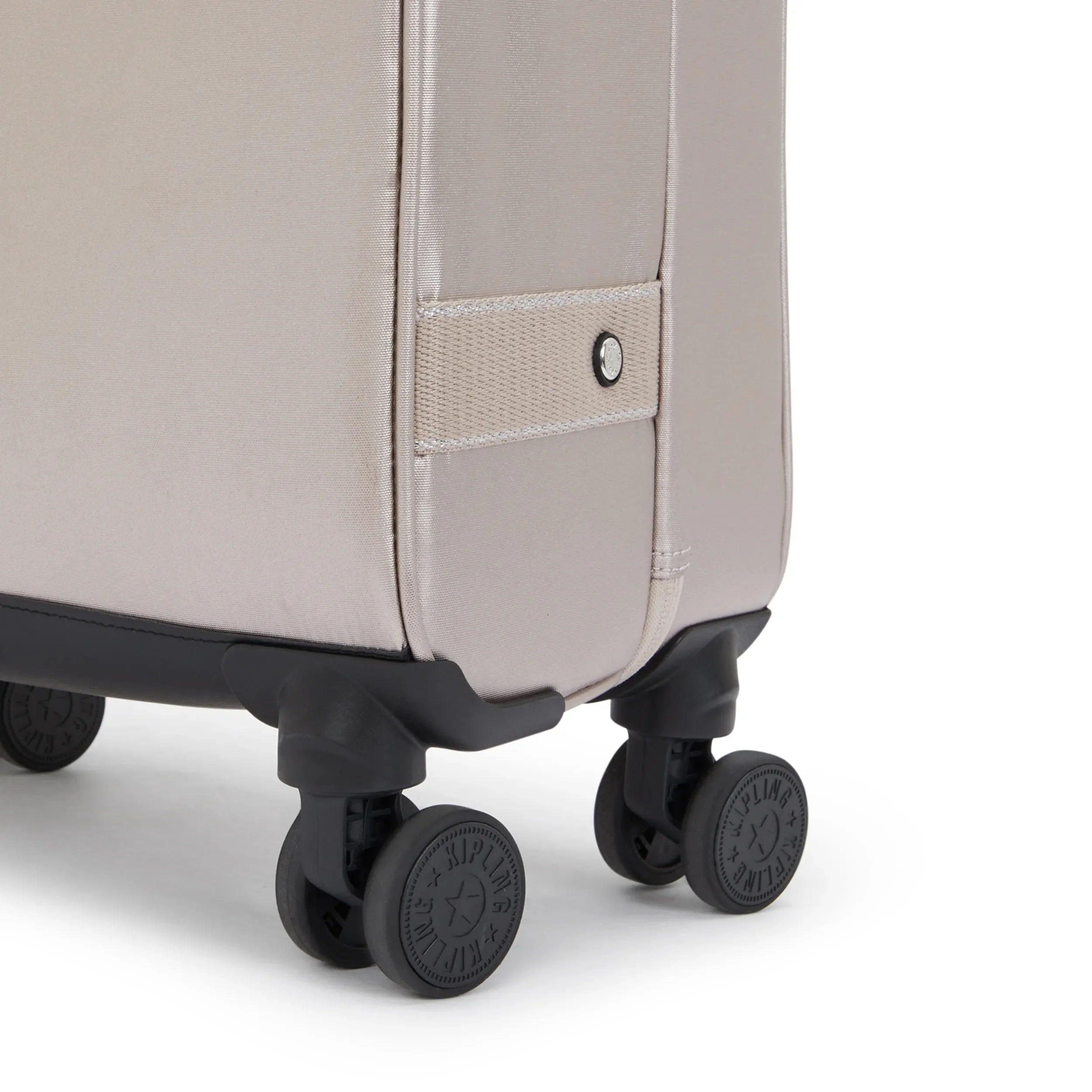 Spontaneous Small Metallic Rolling Luggage - Image 6