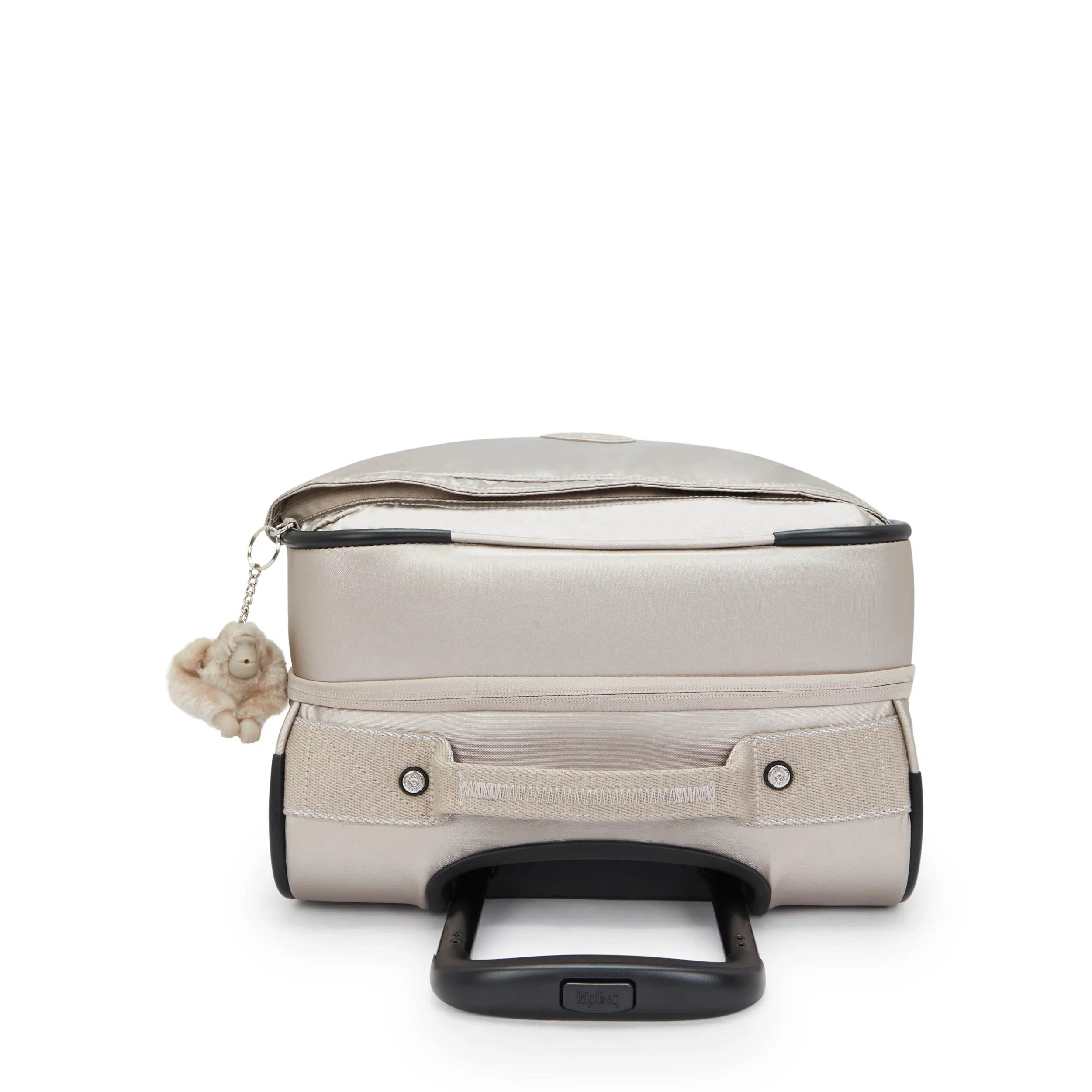 Spontaneous Small Metallic Rolling Luggage - Image 7