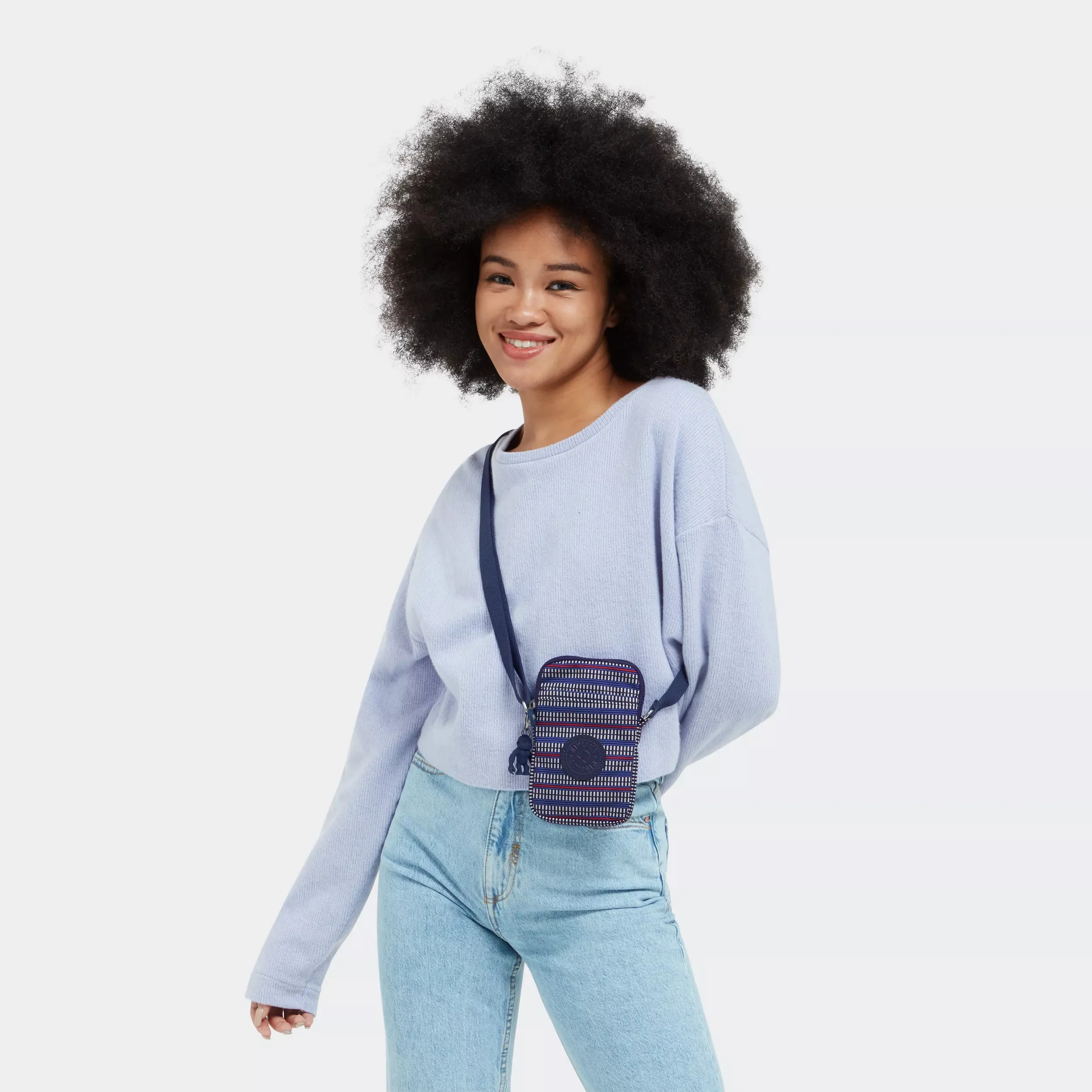 Tally Printed Crossbody Phone Bag - Image 2
