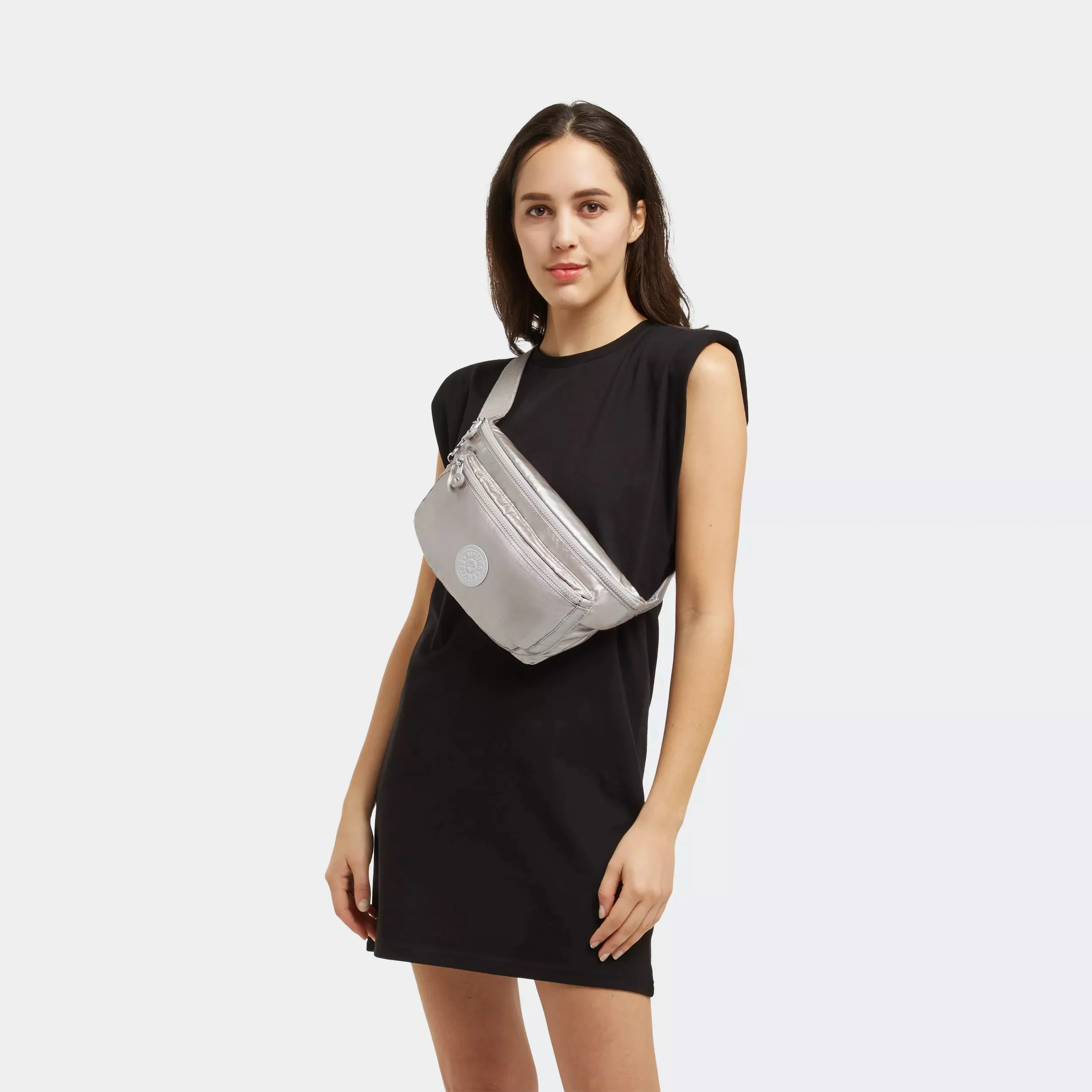 Yasemina Extra Large Metallic Waist Pack - Image 2